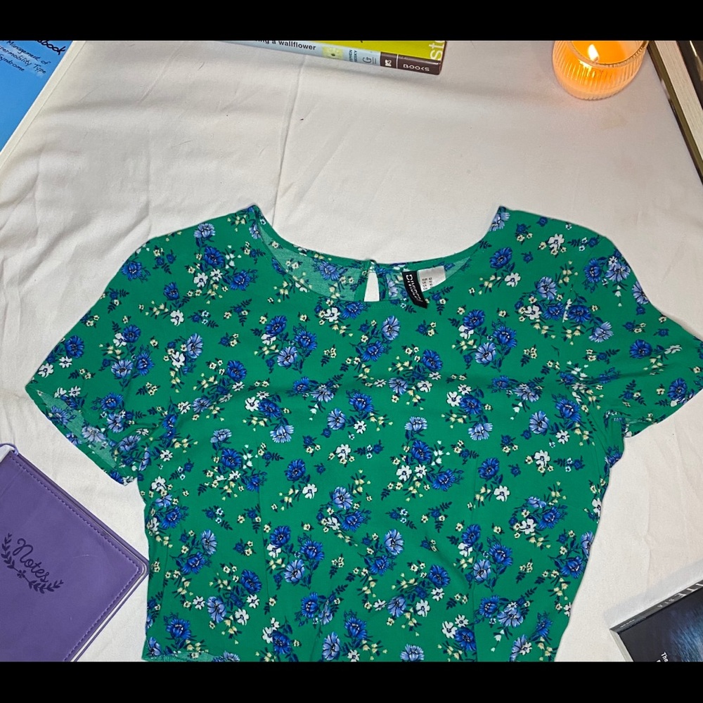 Divided Crop Top